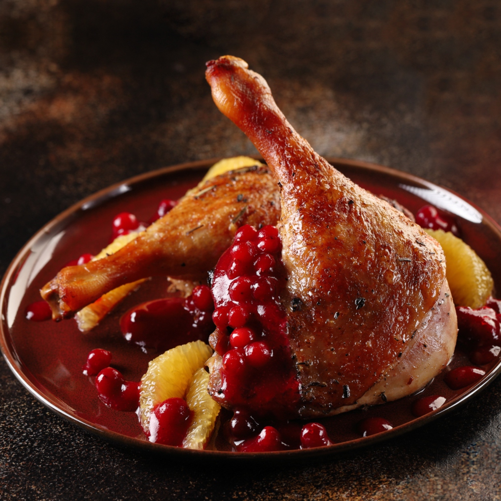 Cranberry Orange Duck